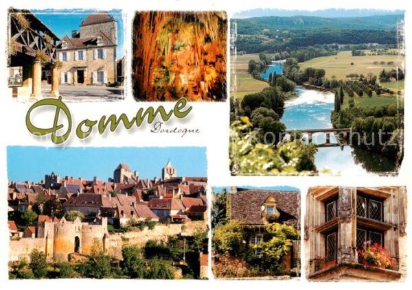 Domme 24 Dordogne Vue d_ensemble