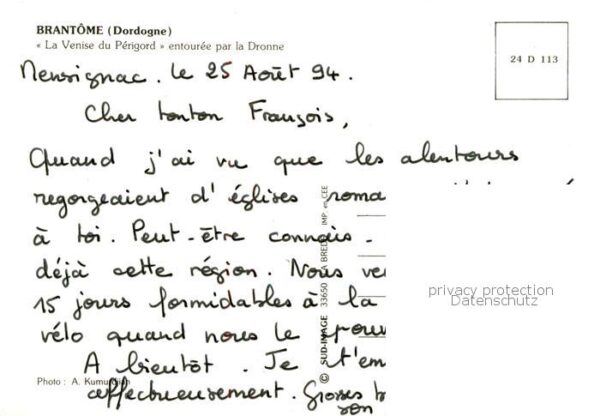 Brantome 24 Dordogne La Venise du Perigord entouree par la D – Bild 2
