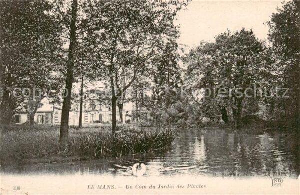 Le Mans Sarthe Un Coin du Jardin des Plantes