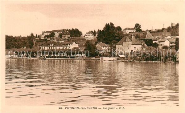 Thonon-les-Bains Le port