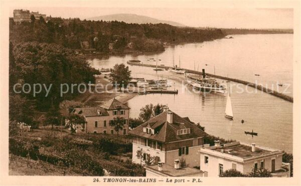Thonon-les-Bains Le port