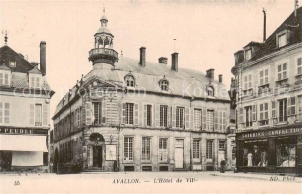 Avallon 89 Hotel de Ville