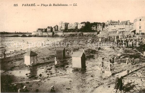 Parame St-Malo 35 Plage de Rochebonne