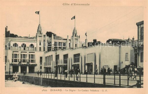 Dinard 35 La Digue Le Casino Balneum