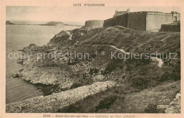 Saint-Servan-sur-Mer 35 Corniche et Fort d_Aleth
