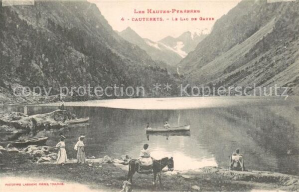 Cauterets 65 Hautes-Pyrenees Le Lac de Gaude