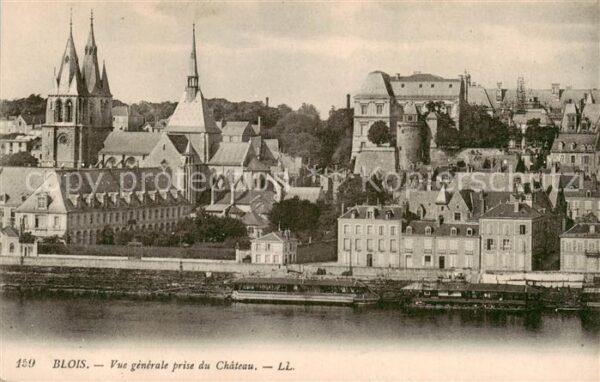 Blois 41 Vue generale prise du Chateau