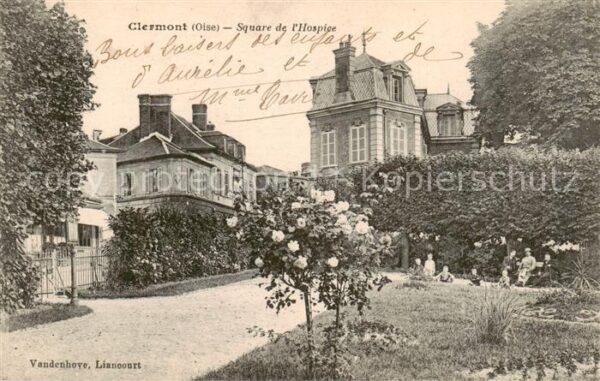 Clermont 60 Oise Square de l_Hospice