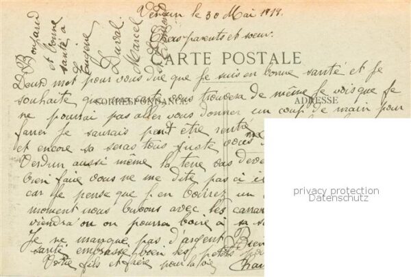 Verdun  55 Meuse Grande Guerre 1914-18 Archeveche et Cat – Bild 2