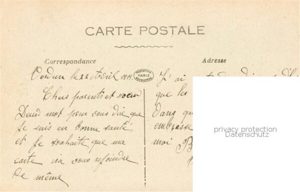Verdun  55 Meuse Bombardement Verdun Rue et Place Mazel – Bild 2