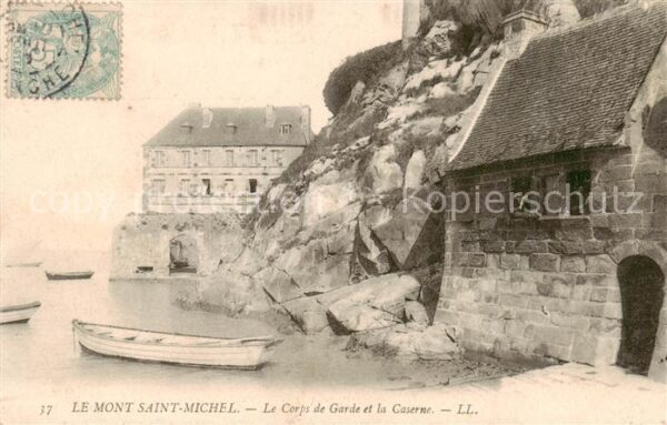 Le Mont-Saint-Michel Le Corps de Grande et la Caserne