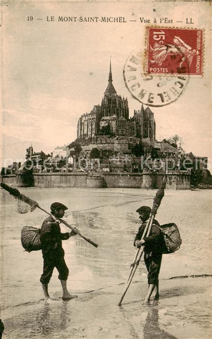 Le Mont-Saint-Michel Vue a l'Est