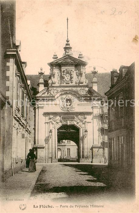 La Fleche 72 Sarthe Porte du Prytanee Militaire