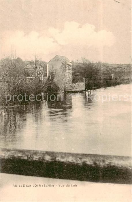 Ruille-sur-Loir Vue du Loir