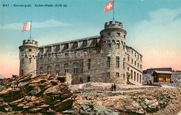 Gornergrat Zermatt VS Kulm Hotel