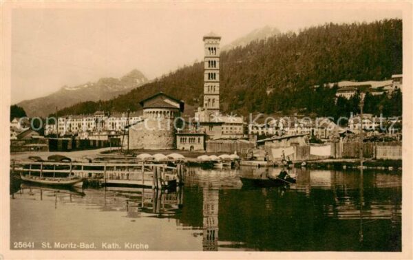 St Moritz Bad GR Kath Kirche