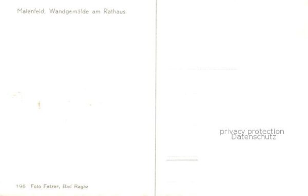 Maienfeld GR Wandgemälde am Rathaus – Bild 2