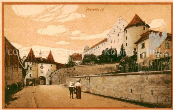 Porrentruy JU Vue d_ensemble