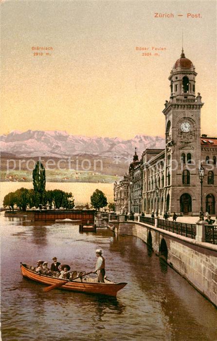 Zuerich ZH Post Glärnisch Böser Faulen