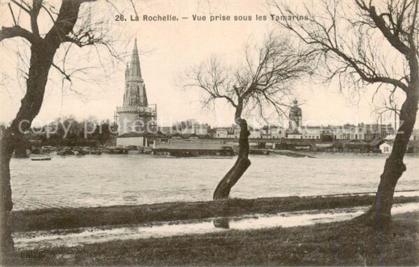 La Rochelle 17 Vue prise sous les Tamarins