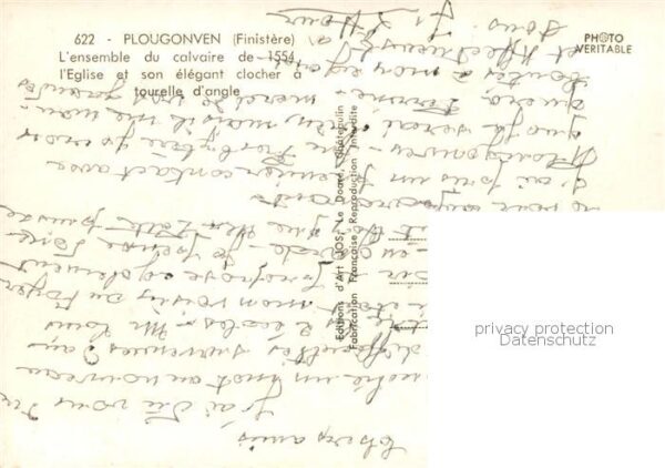 Plougonven Ensemble du calvaire de 1554 Eglise et – Bild 2