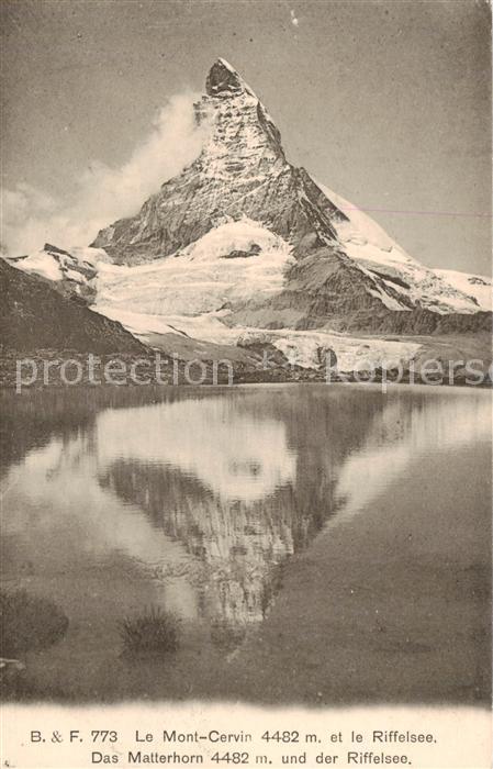 Zermatt VS Matterhorn mit Riffelsee