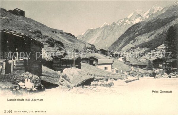 Zermatt VS Landschaft bei Zermatt