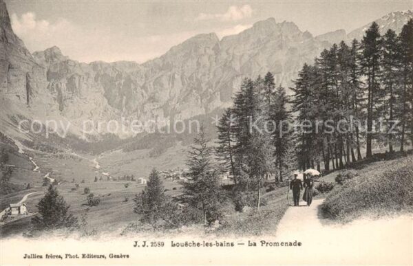 Loueche-les-Bains  Leukerbad VS La Promenade
