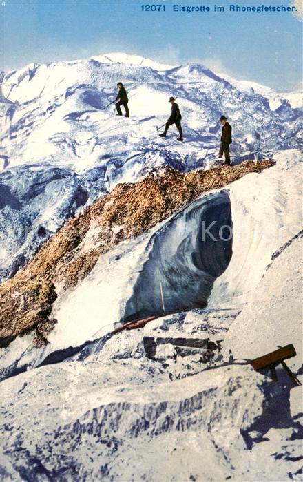 Rhonegletscher Glacier du Rhone VS Eisgrotte im Rhonegletscher