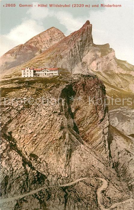 Gemmi VS Hotel Wildstrubel und Rinderhorn