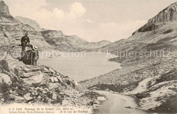 Gemmi VS Passage de la Gemmi et le Lac de Dauban