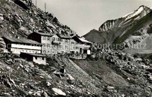 Kandersteg BE Berghotel Schwarenbach mit Doldenhorn