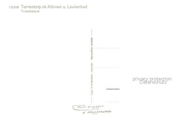 Torrentalp 2470m Albinen VS und Leukerbad mit Trubelnstock – Bild 2