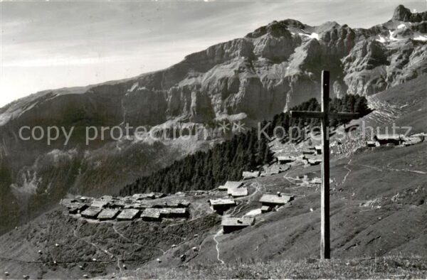 Torrentalp 2470m Albinen VS mit Leukerbad Zeyettazhorn und Trubelns