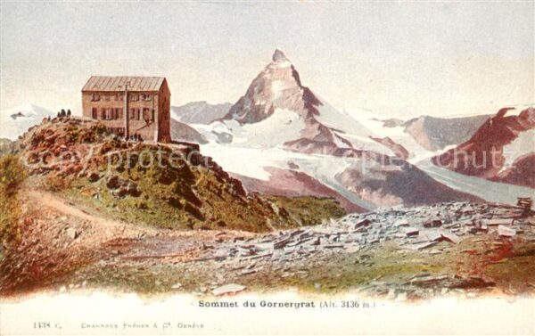 Gornergrat Zermatt VS mit Matterhorn