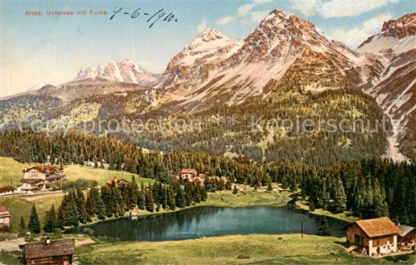Arosa GR Untersee mit Furka