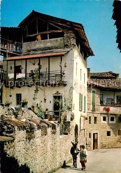 Carona Lago di Lugano TI Motiv Altstadt