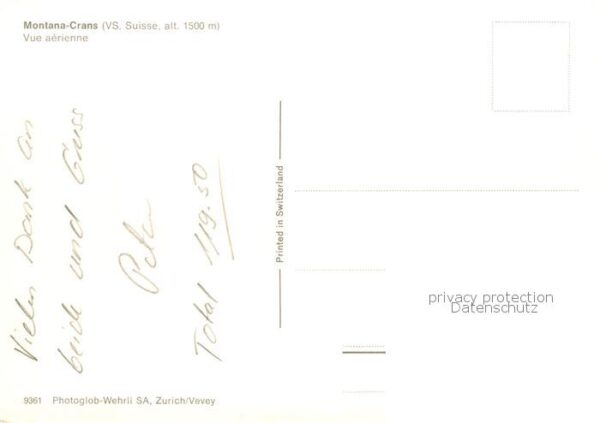 Montana Crans VS Vue aérienne – Bild 2