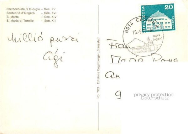 Carona Lago di Lugano TI Chiese monumentali – Bild 2