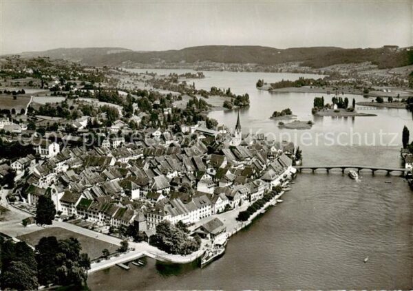 Stein Rhein SH mit Insel Werd und Untersee