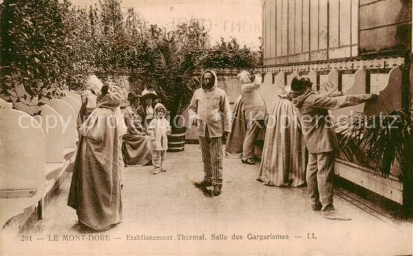 Le Mont-Dore 63 Etablissement Thermal Salle des Gargari