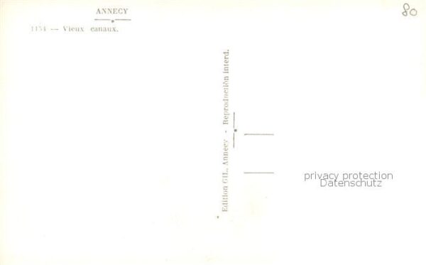 Annecy 74 Haute-Savoie Vieux canaux – Bild 2