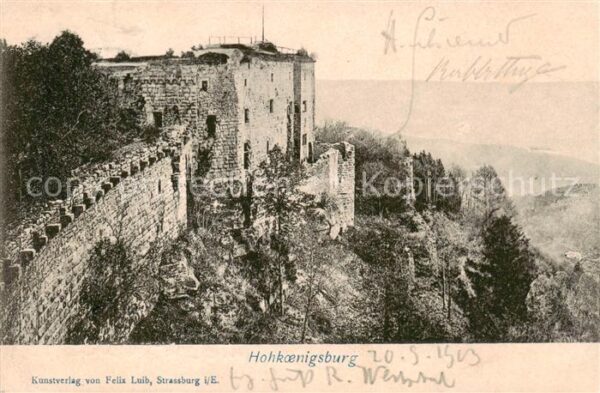 Hohkoenigsburg Haut-Koenigsbourg Schloss