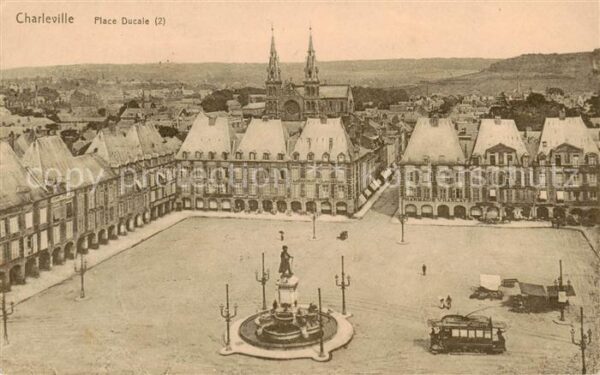 Charleville 51 Marne Place Ducale Feldpost