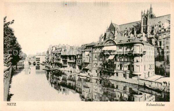 Metz  57 Moselle Felsenbäder