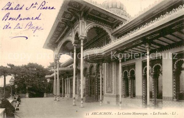 Arcachon 33 Gironde Le Casino Mauresque La Facade