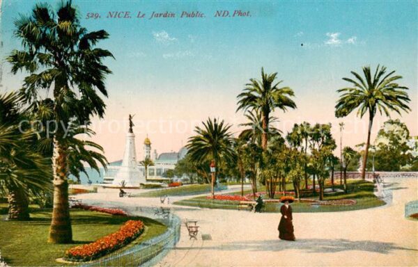 Nice  06 Nizza Le Jardin Public
