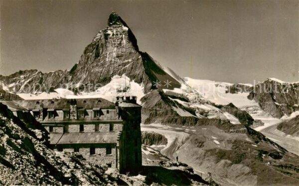Zermatt VS Gornergrat Kulmhotel und Matterhorn