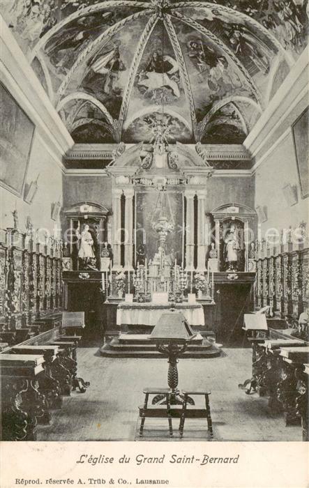 Grand-Saint-Bernard VS Eglise Interieur