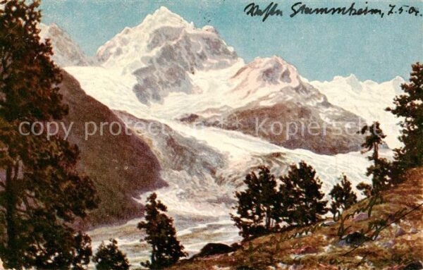Piz Roseg Panorama